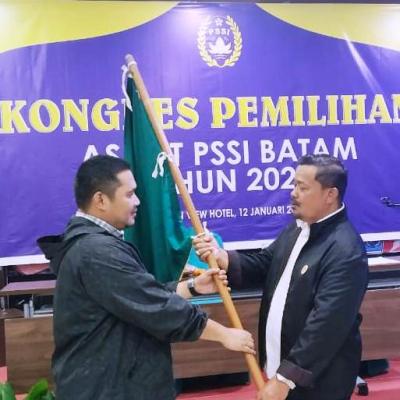 Sah! Rival Pribadi Nahkodai Askot PSSI Batam 2024-2029, Janjikan Transformasi Sepakbola Lokal