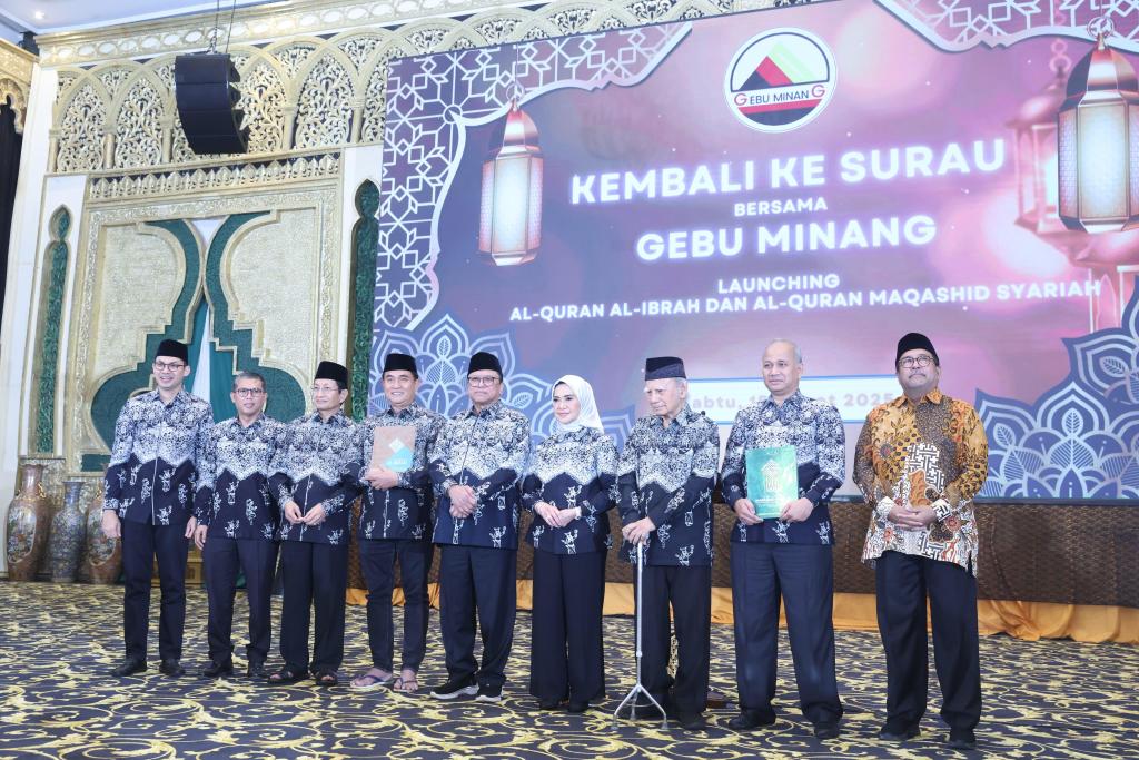 Gebu Minang Luncurkan Mushaf Al-Quran Maqashid Syariah dan Al-Ibrah