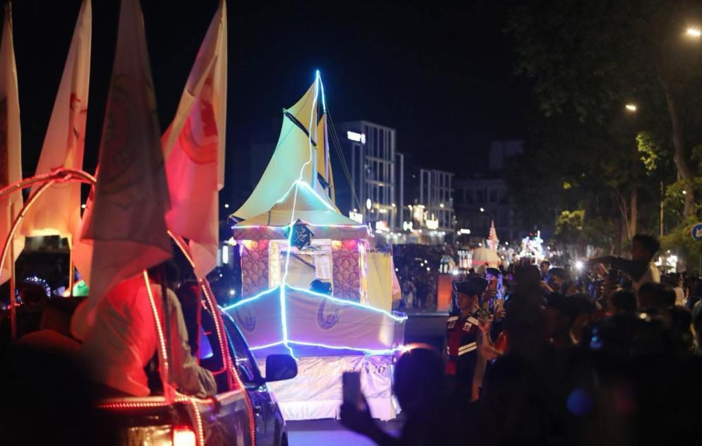 123 Mobil Hias Semarakkan Pawai Takbir Idulfitri di Batam