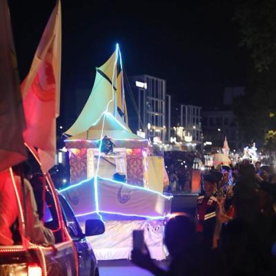123 Mobil Hias Semarakkan Pawai Takbir Idulfitri di Batam
