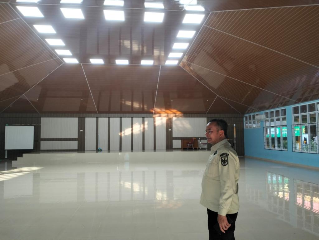 Disdik Riau Bantah Keras Tuduhan Proyek Rehab Aula SMAN 10 Pekanbaru Asal-Asalan