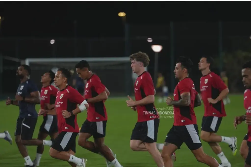 Timnas Indonesia Gelar Latihan perdana di Jeddah Jepang Laga Melawan Arab Saudi