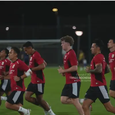 Timnas Indonesia Gelar Latihan perdana di Jeddah Jepang Laga Melawan Arab Saudi