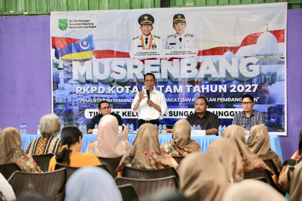 Amsakar Paparkan Capaian Batam, Dorong Warga Aktif di Musrenbang