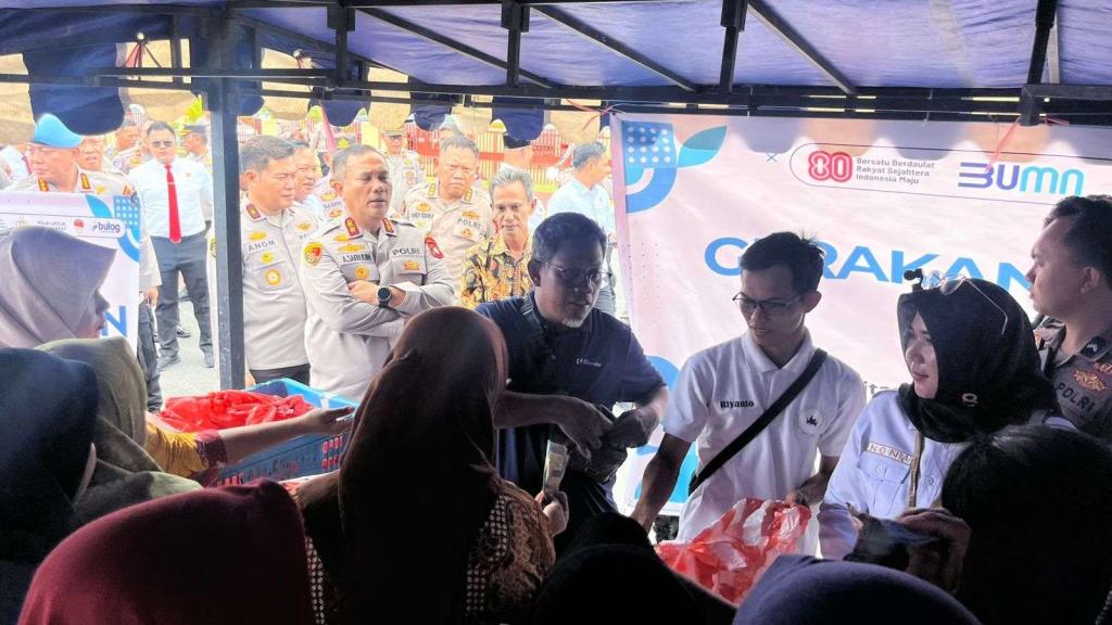 Kapolda Kepri Luncurkan Pasar Murah di Bintan