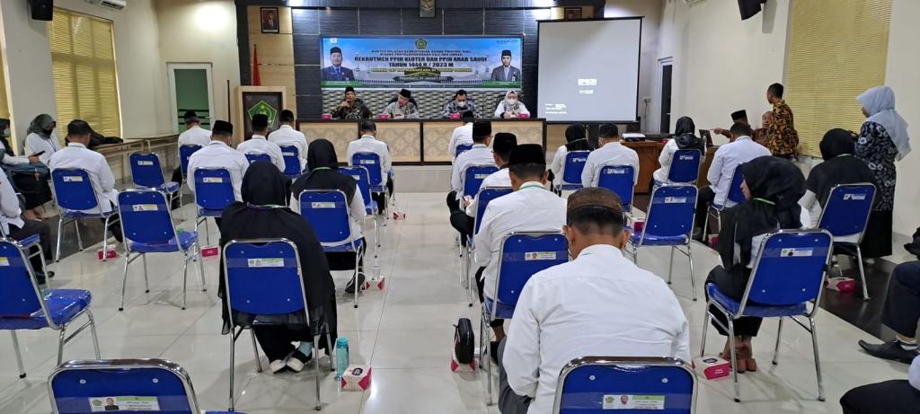 Jaring Petugas Berkompeten, 50 Calon PPIH Pekanbaru Jalani Seleksi Tahap 1
