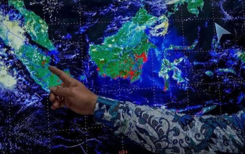 10 Titik Panas di Sumatera Hari ini, BMKG Catat Riau Punya 1 Hotspot di Rokan Hulu