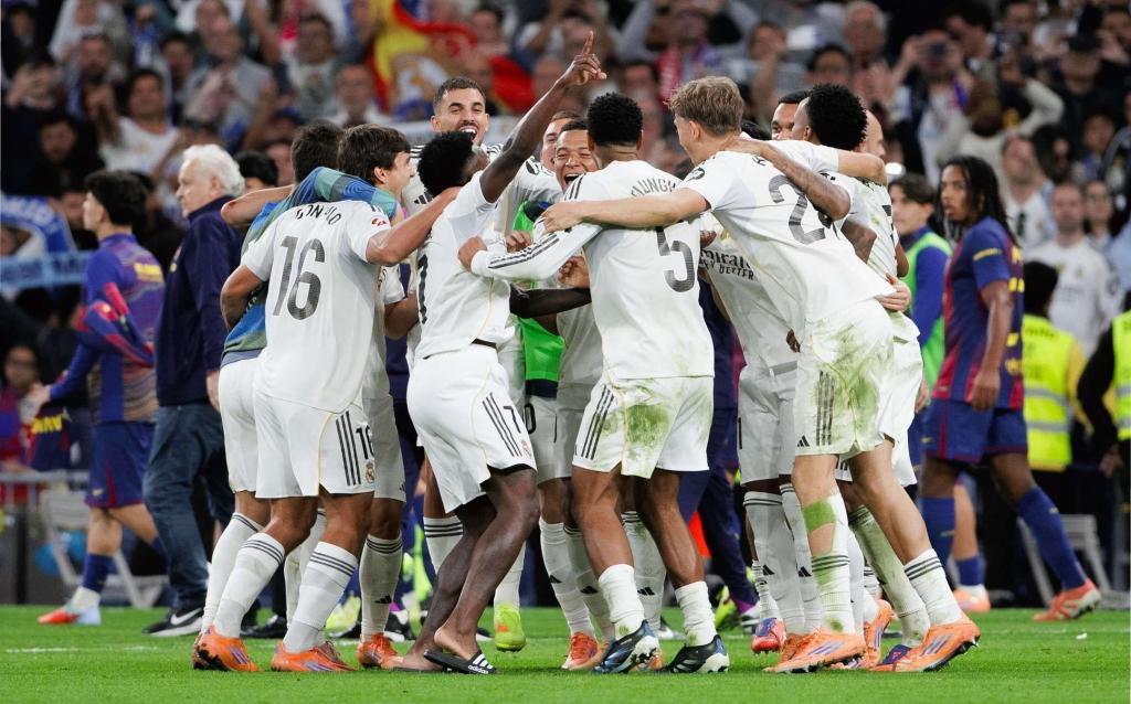 Madrid Tundukkan Barcelona 2-1 di Laga El Clasico